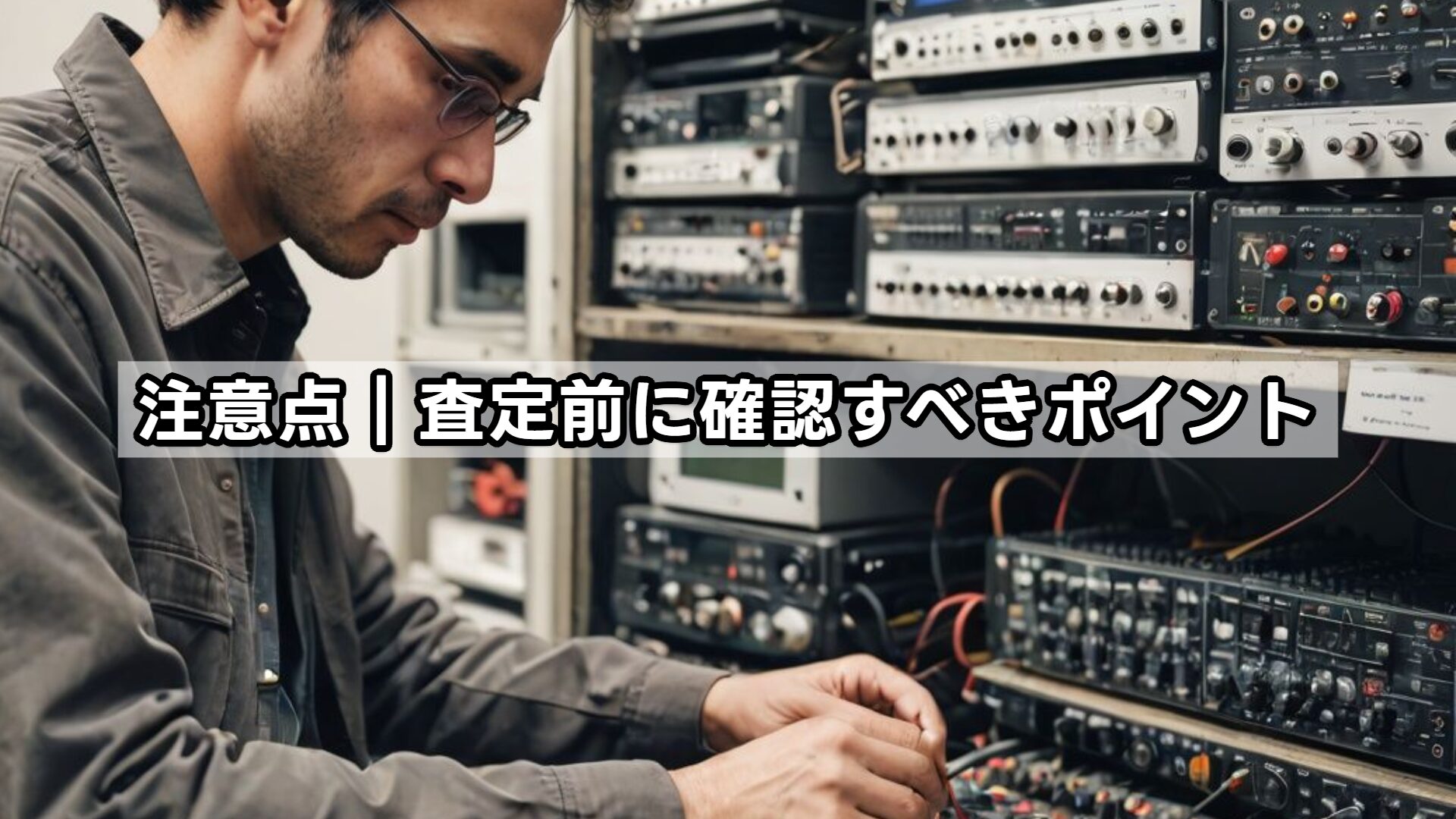 注意点|査定前に確認すべきポイント