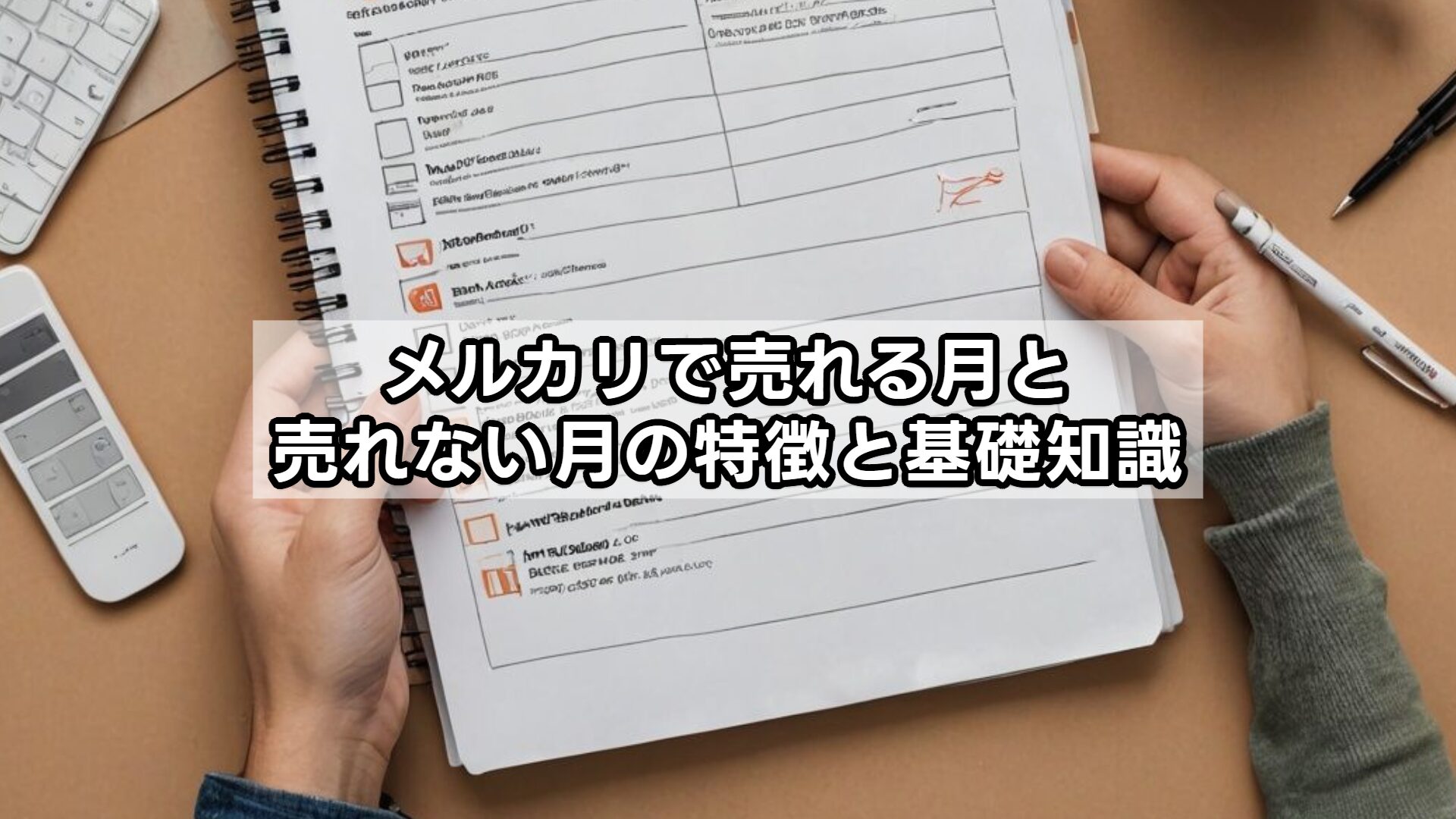 メルカリで売れる月と売れない月の特徴と基礎知識