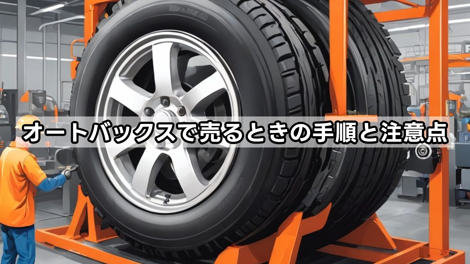 オートバックスで売るときの手順と注意点