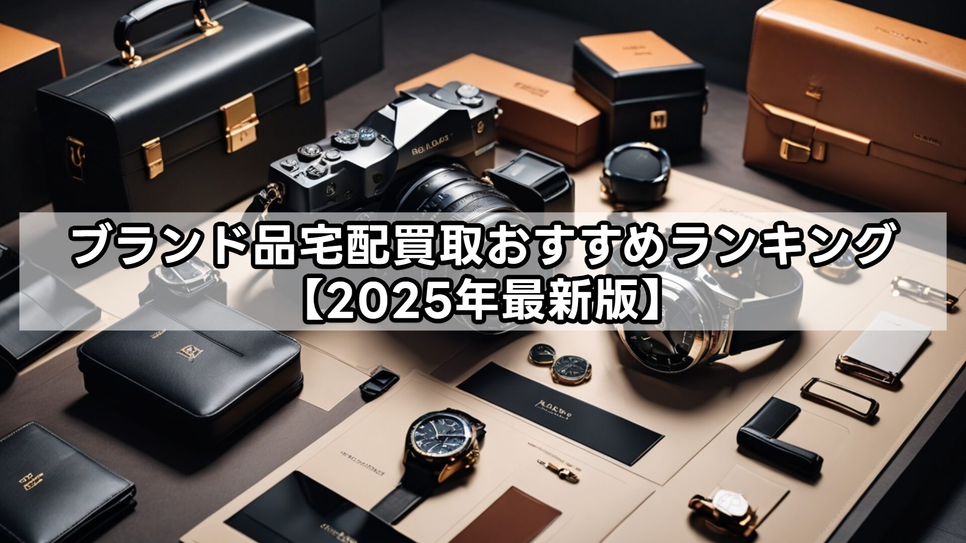 ブランド品宅配買取おすすめランキング【2025年最新版】