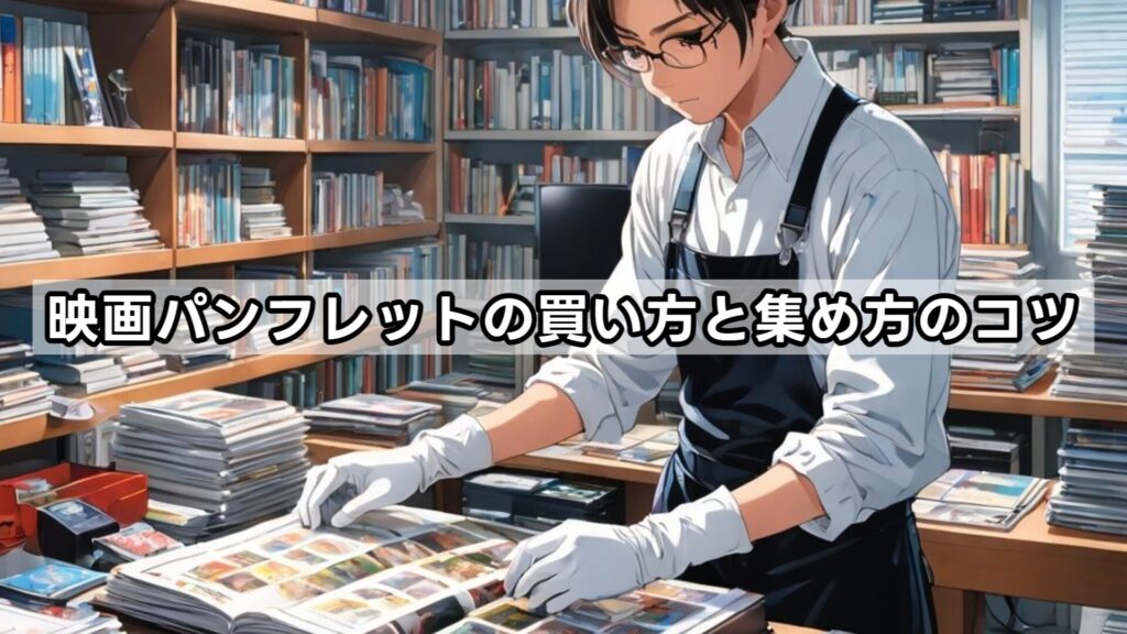 映画パンフレットの買い方と集め方のコツ