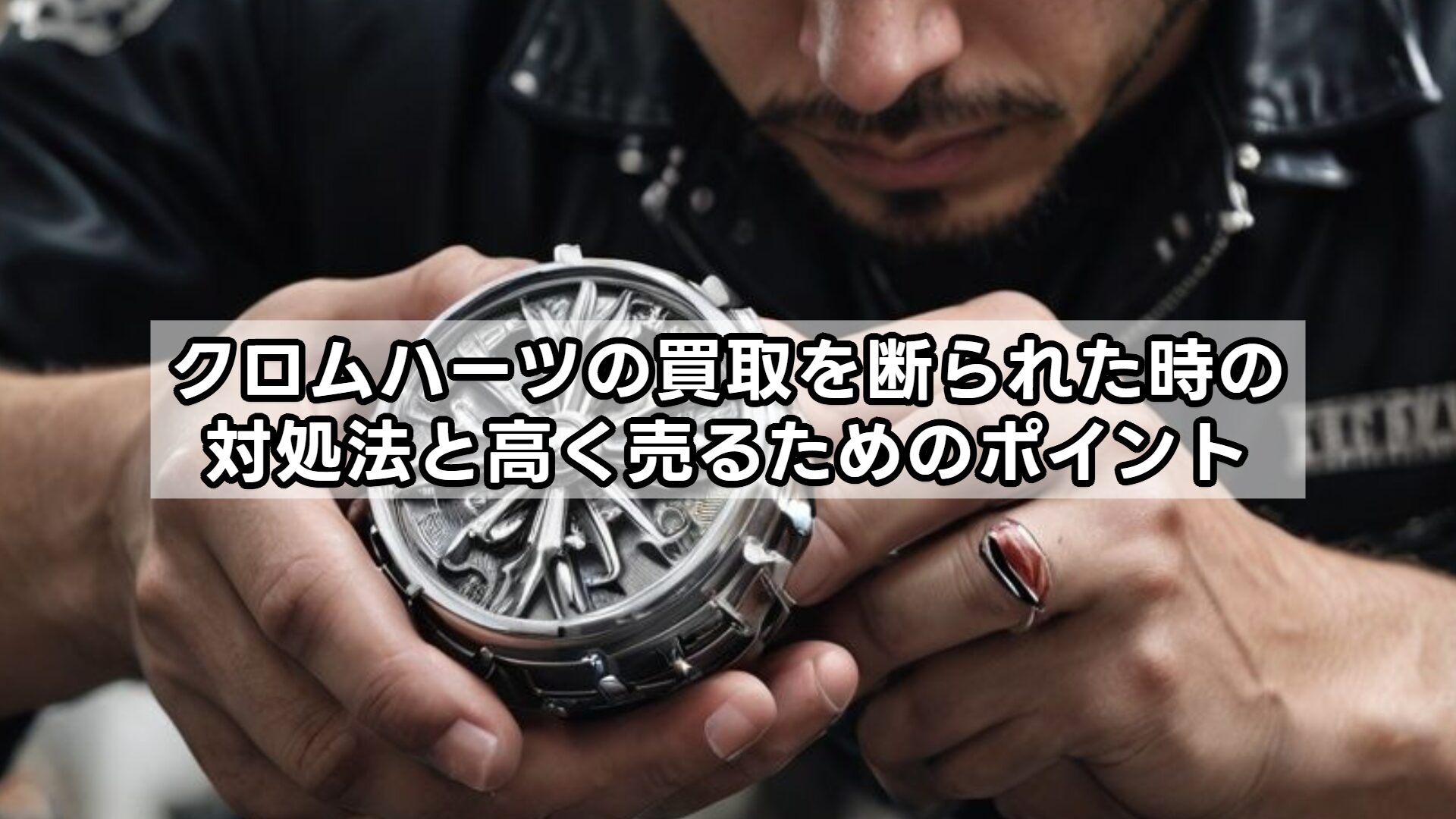 クロムハーツの買取を断られた時の対処法と高く売るためのポイント