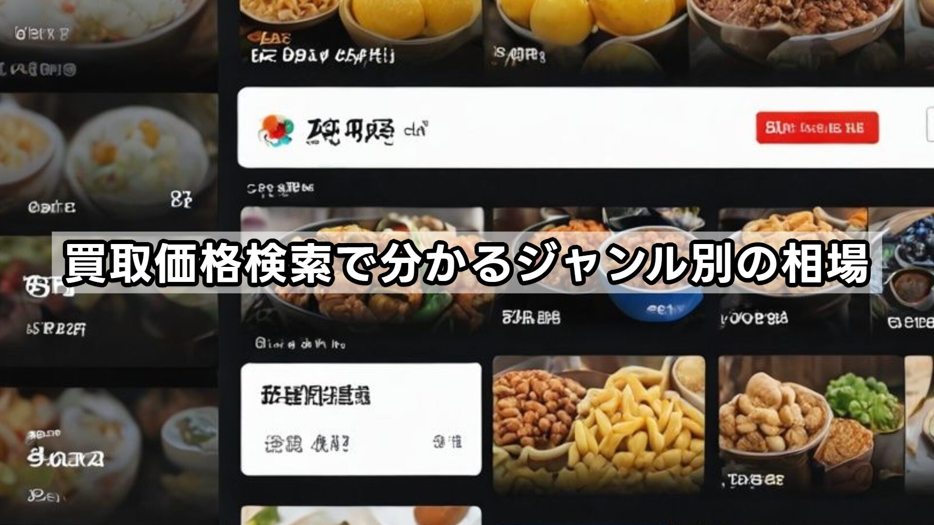 買取価格検索で分かるジャンル別の相場