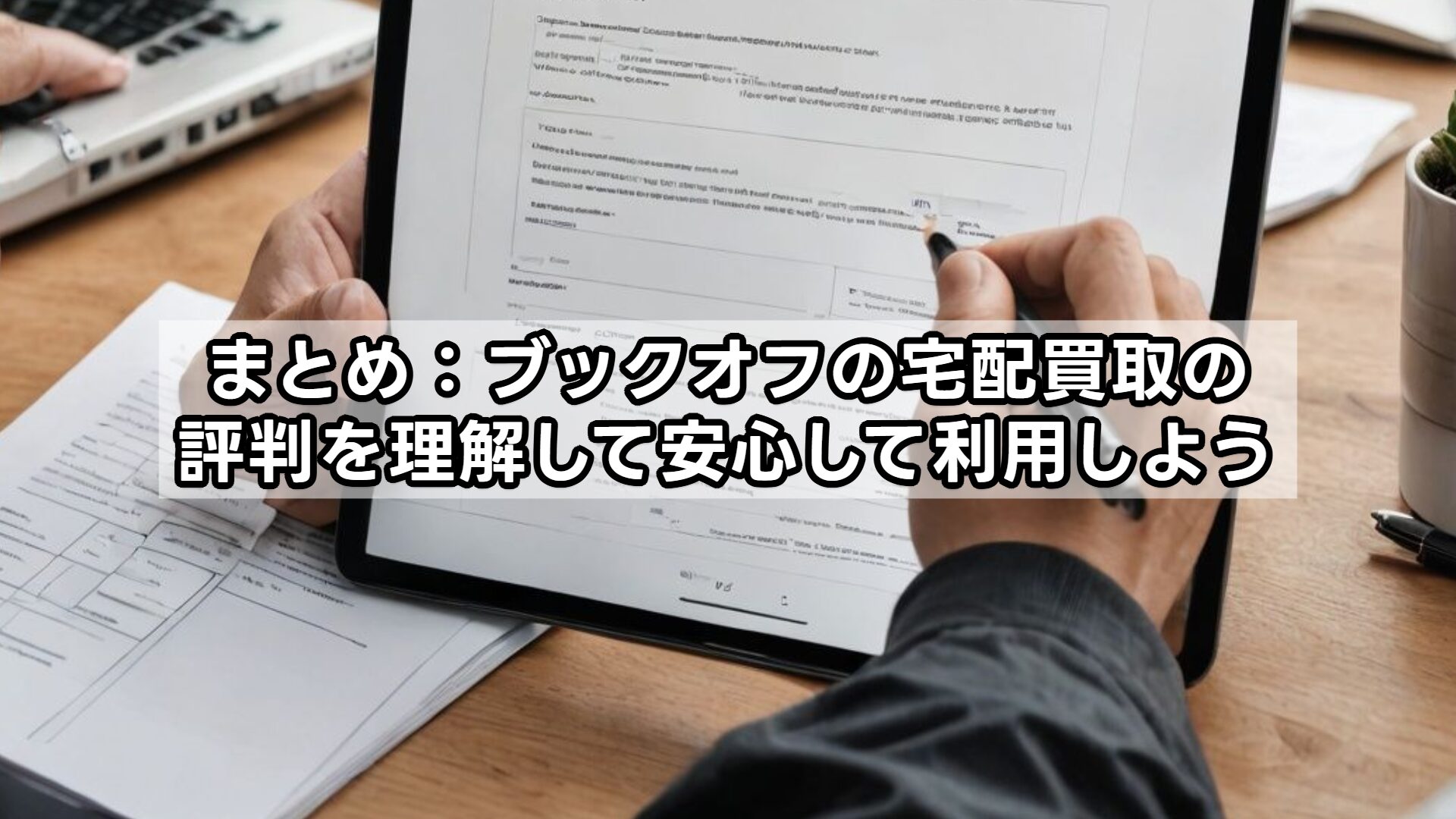 まとめ：ブックオフの宅配買取の評判を理解して安心して利用しよう