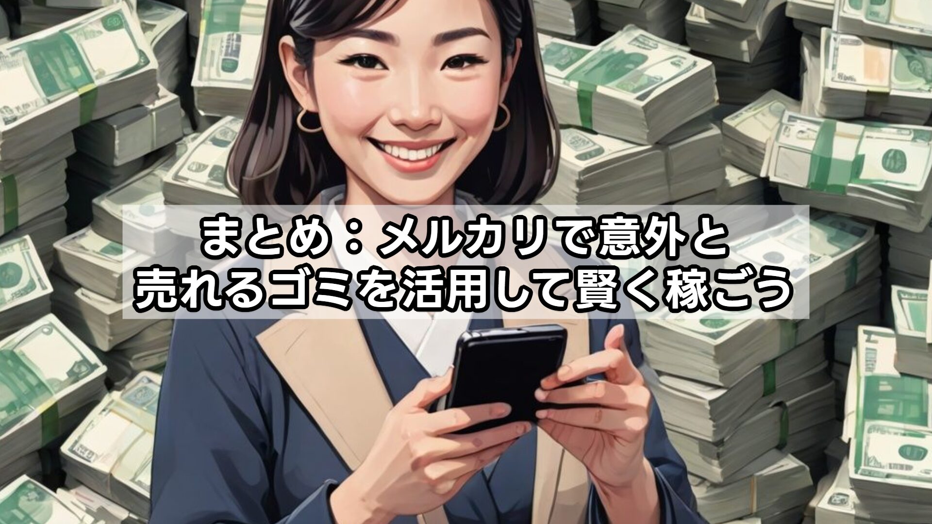 まとめ：メルカリで意外と売れるゴミを活用して賢く稼ごう