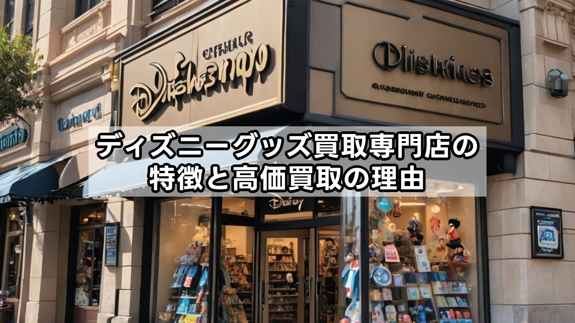 ディズニーグッズ買取専門店の特徴と高価買取の理由