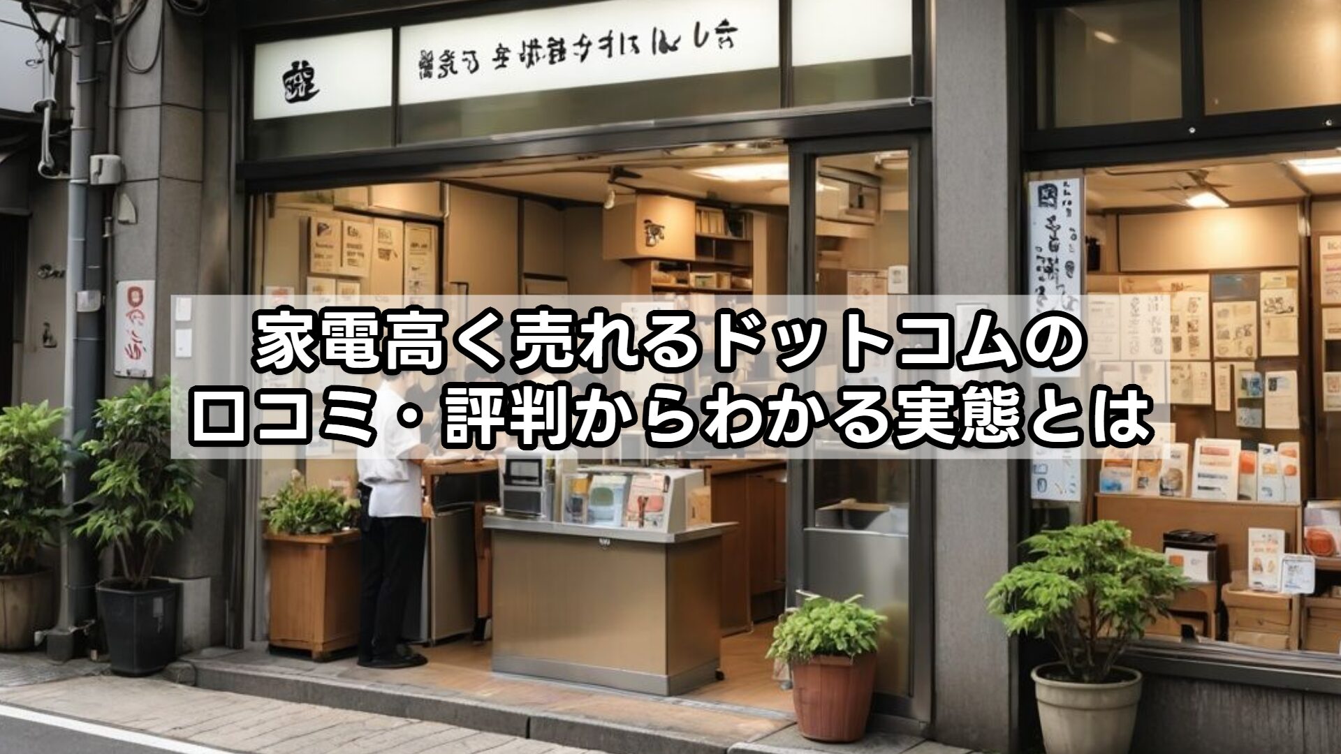 家電高く売れるドットコムの口コミ・評判からわかる実態とは