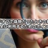 ブランドオフで偽物だったときの対処法と安全に利用するためのポイント