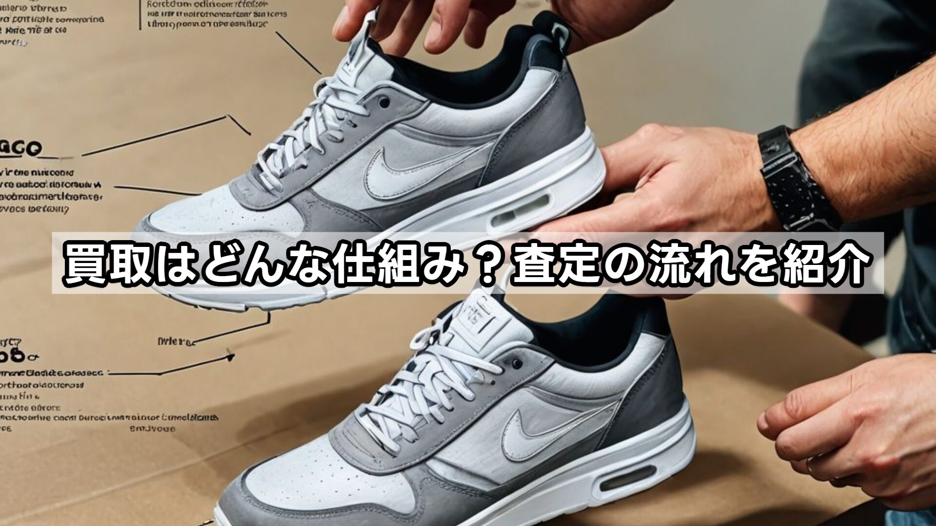 買取はどんな仕組み？査定の流れを紹介