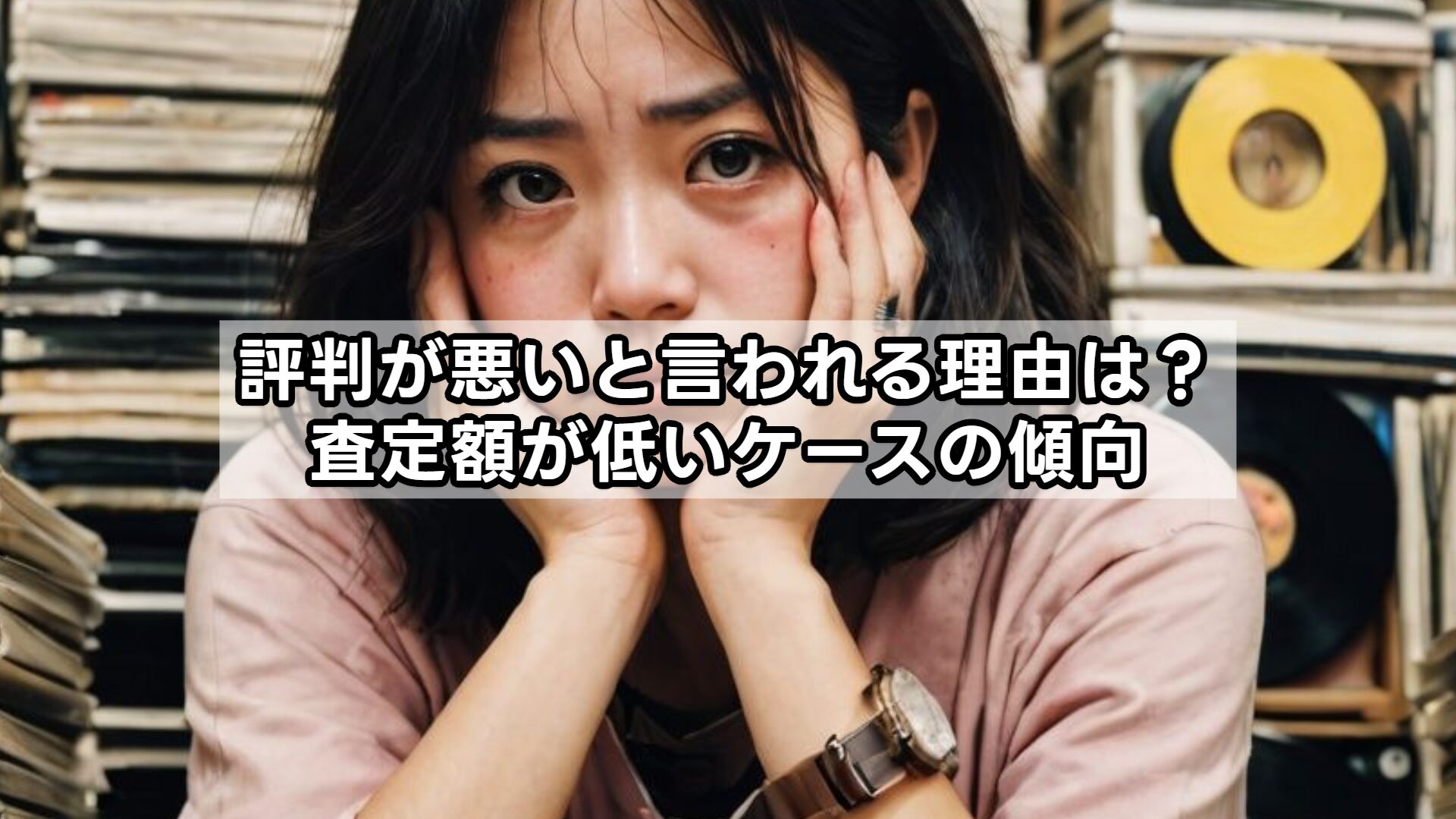 評判が悪いと言われる理由は？査定額が低いケースの傾向