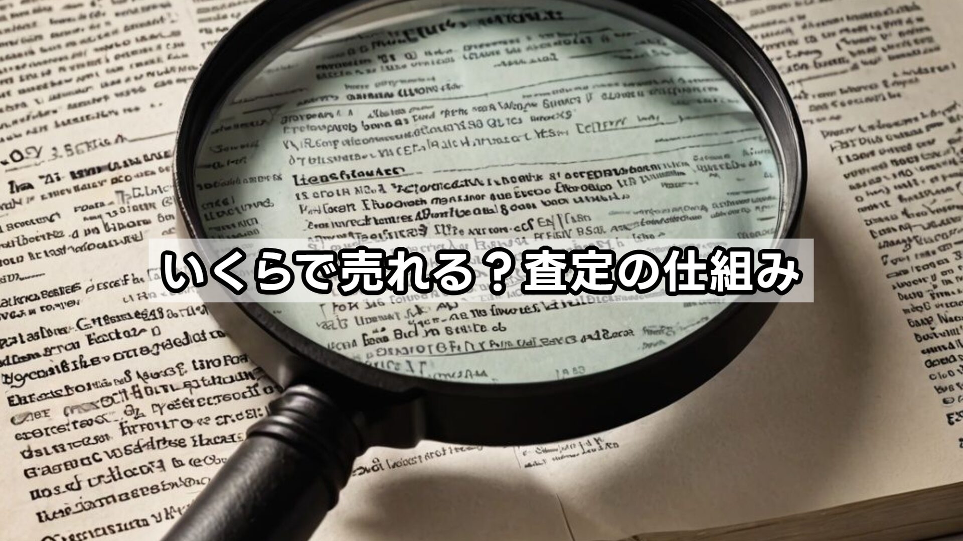 いくらで売れる?査定の仕組み