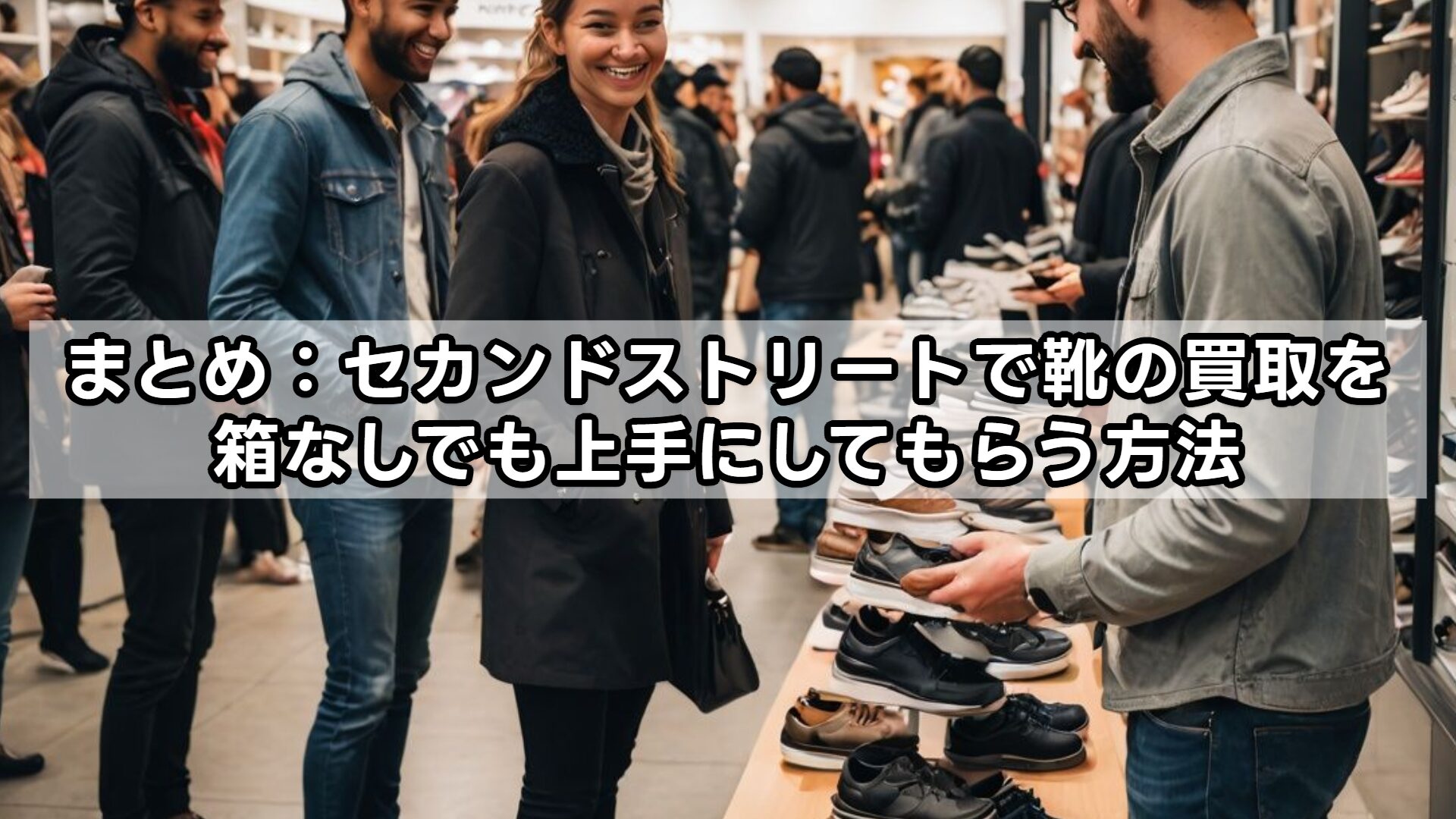 まとめ：セカンドストリートで靴の買取を箱なしでも上手にしてもらう方法