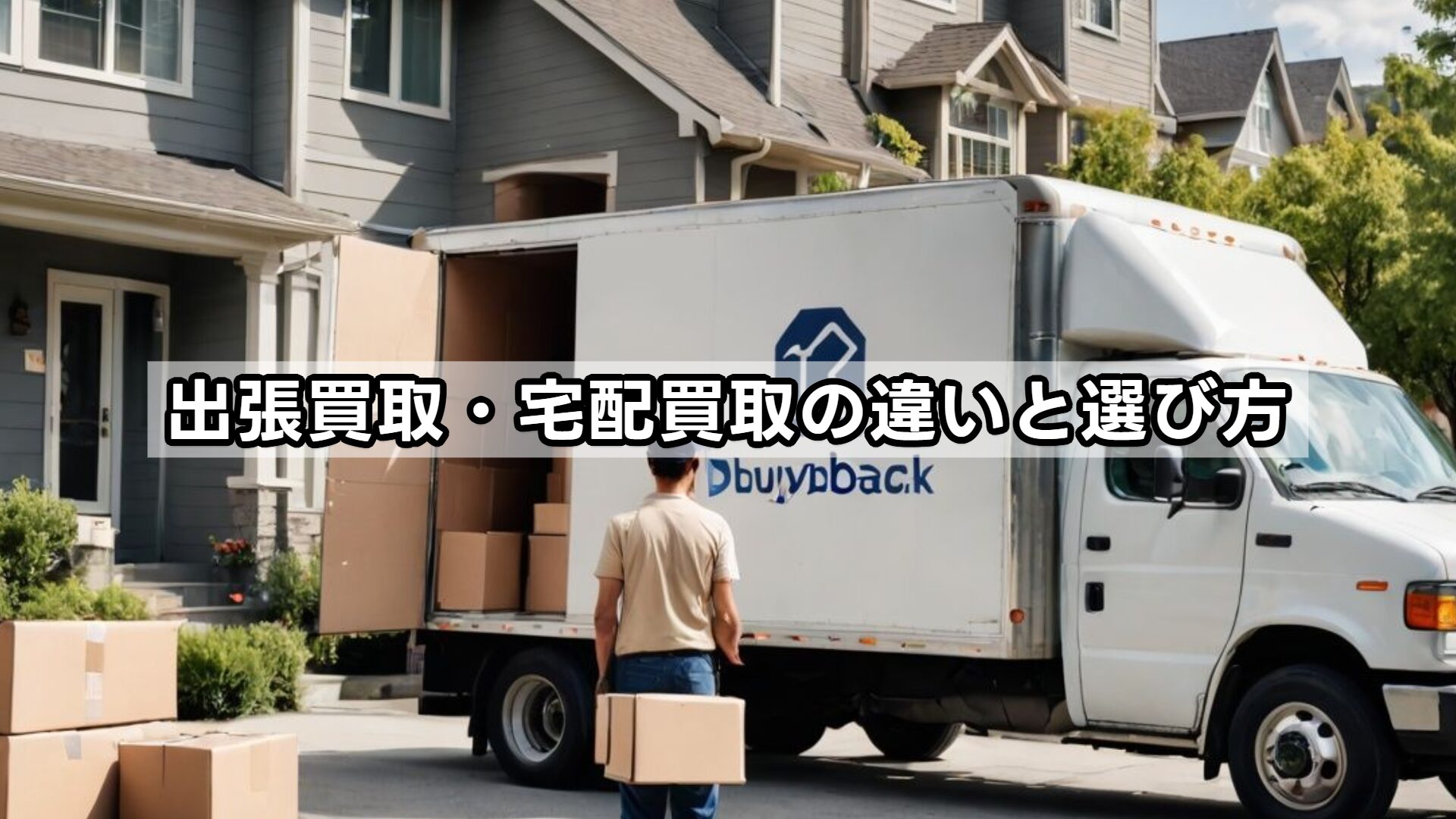 出張買取・宅配買取の違いと選び方