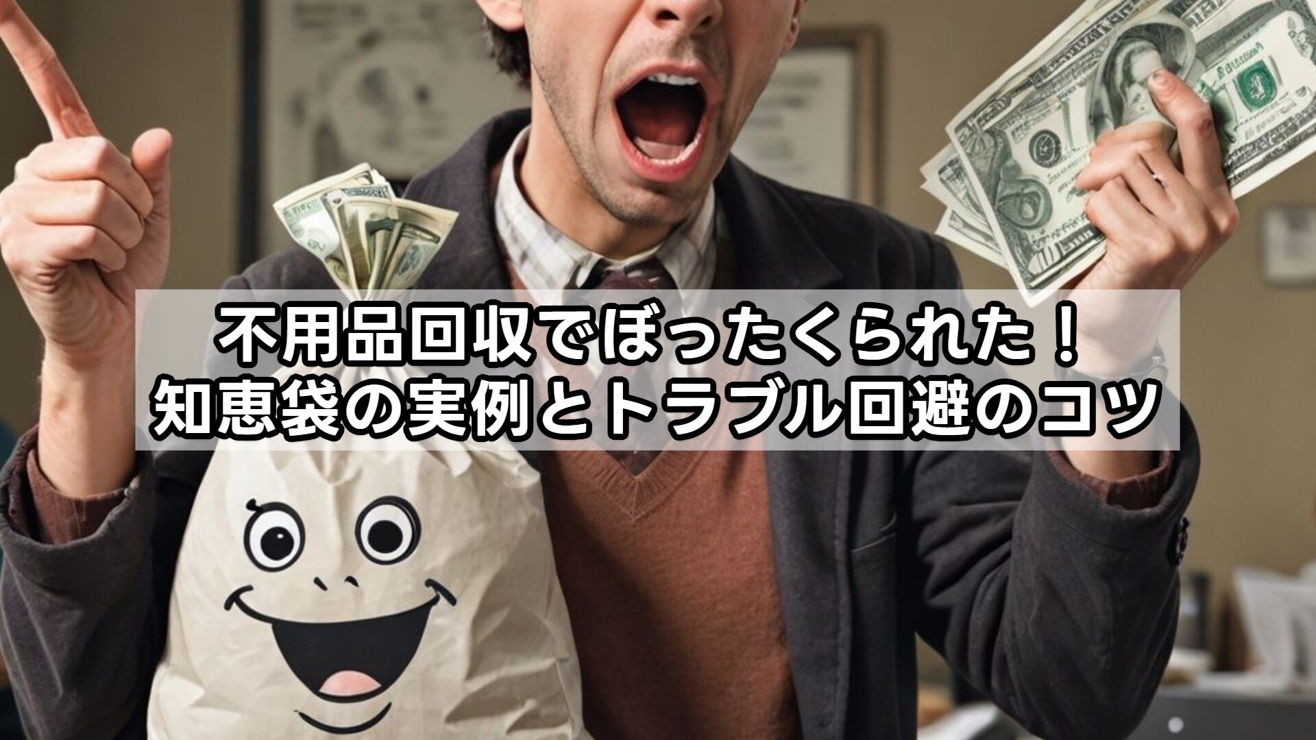 不用品回収でぼったくられた！知恵袋の実例とトラブル回避のコツ