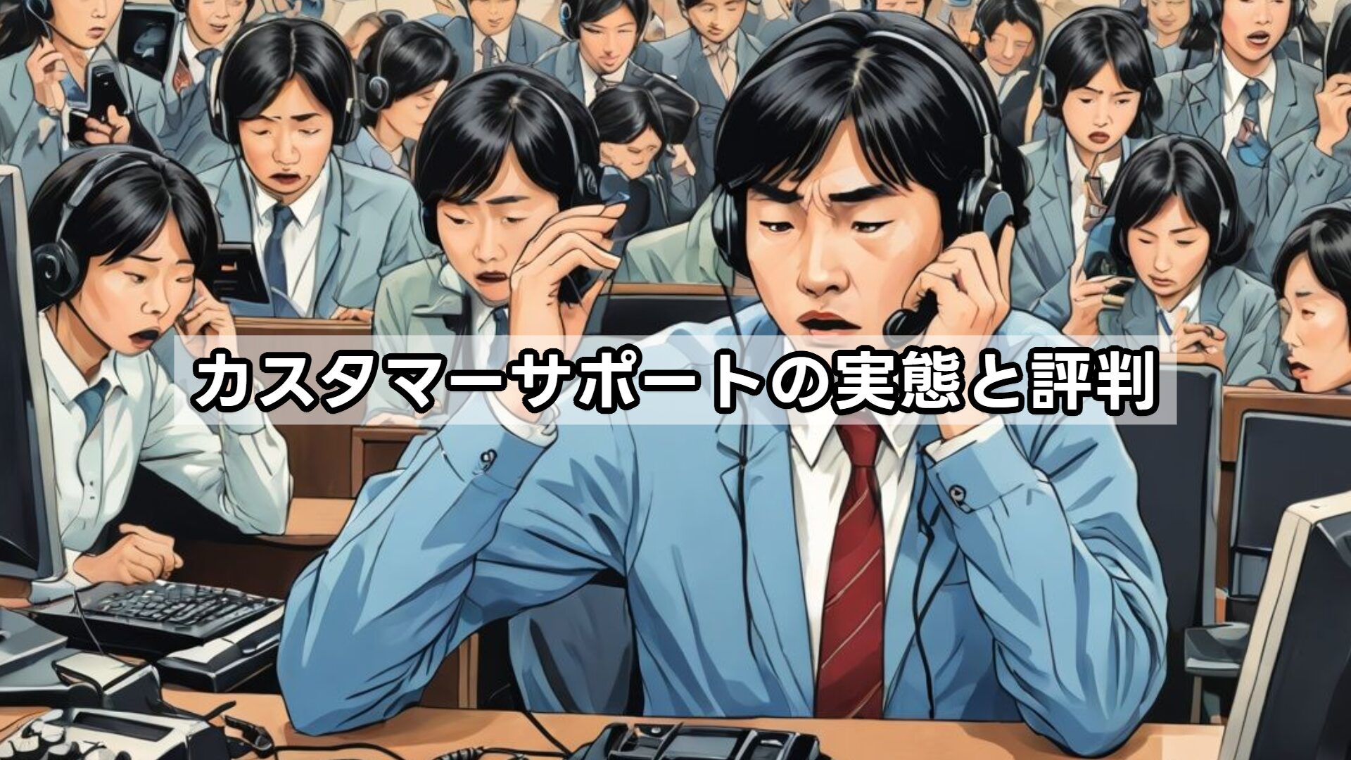 カスタマーサポートの実態と評判