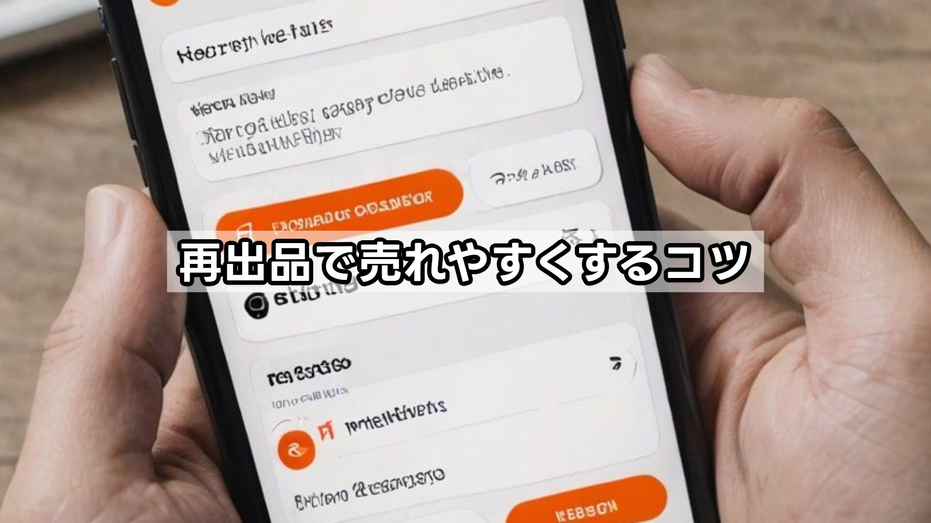 再出品で売れやすくするコツ