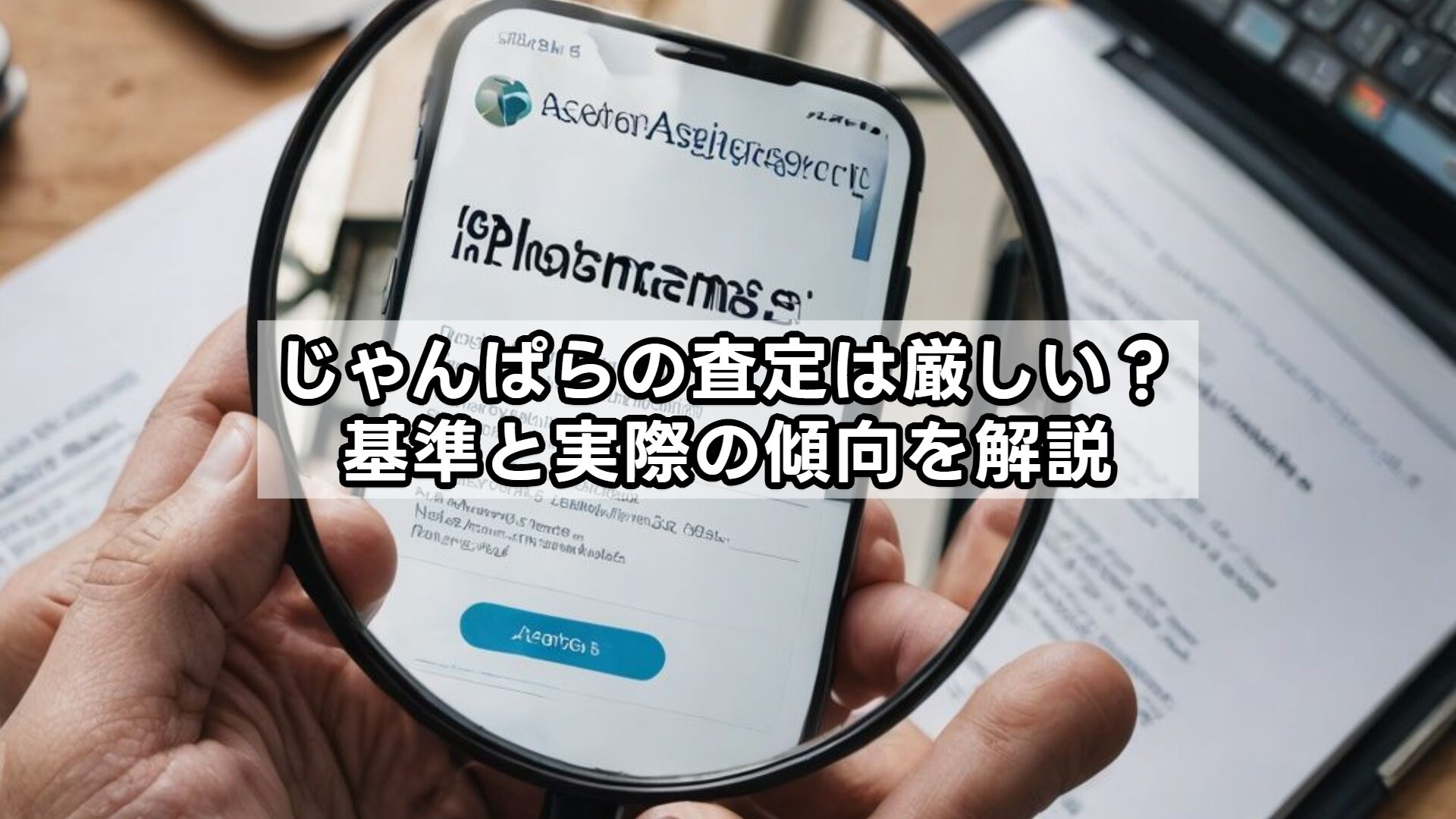 じゃんぱらの査定は厳しい？基準と実際の傾向を解説