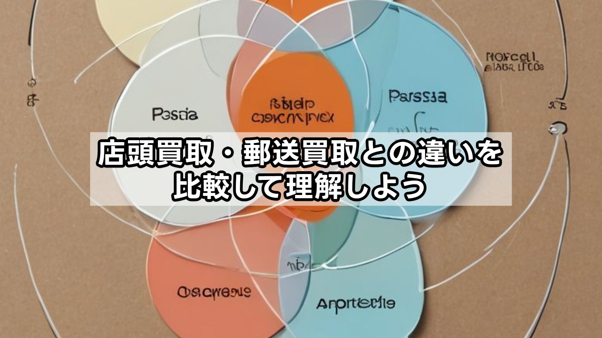 店頭買取・郵送買取との違いを比較して理解しよう