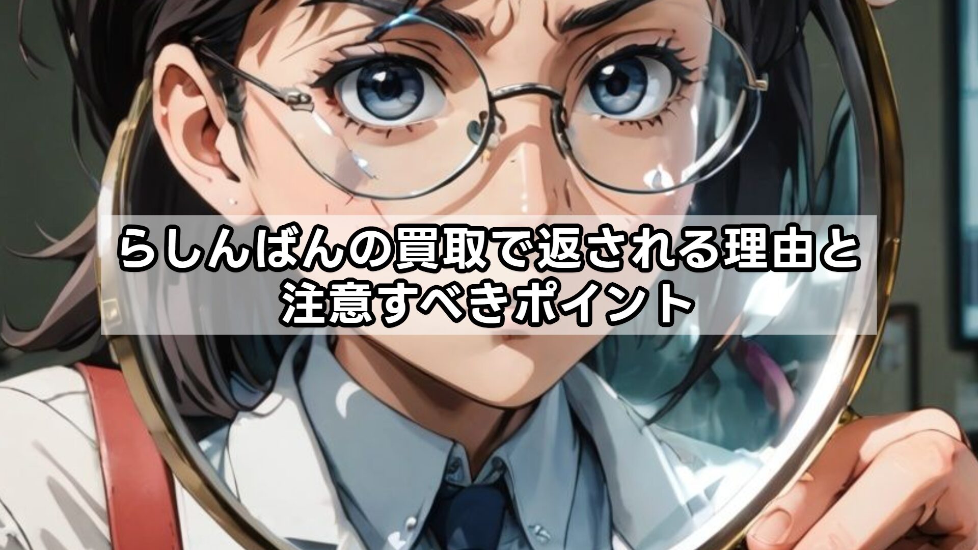 らしんばんの買取で返される理由と注意すべきポイント