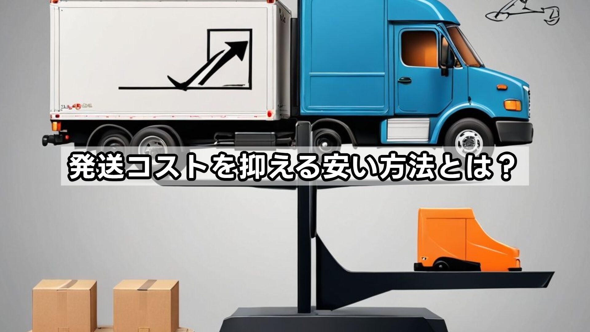 発送コストを抑える安い方法とは？