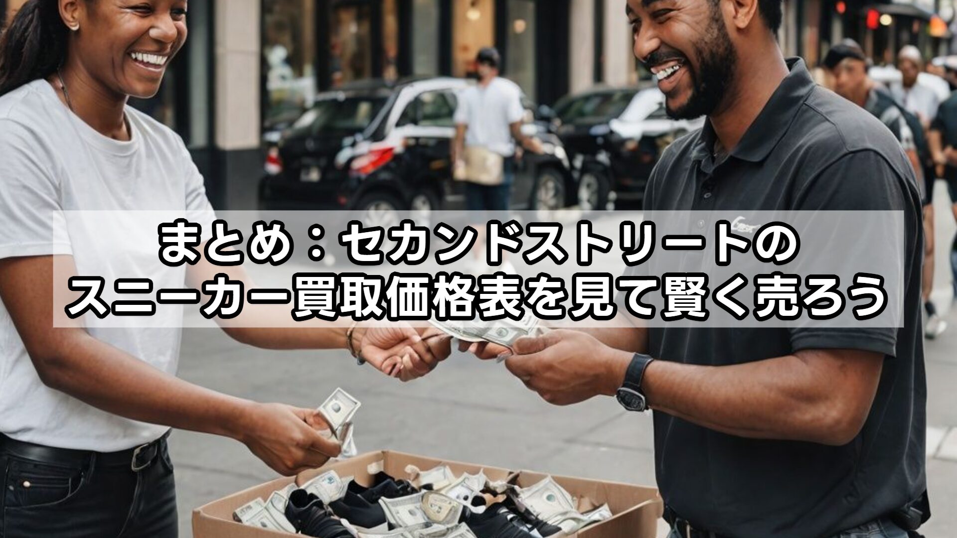 まとめ：セカンドストリートのスニーカー買取価格表を見て賢く売ろう