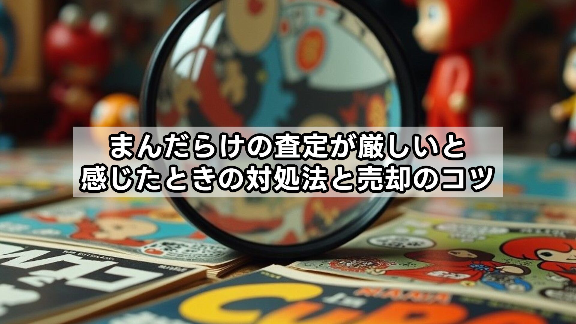 まんだらけの査定が厳しいと感じたときの対処法と売却のコツ