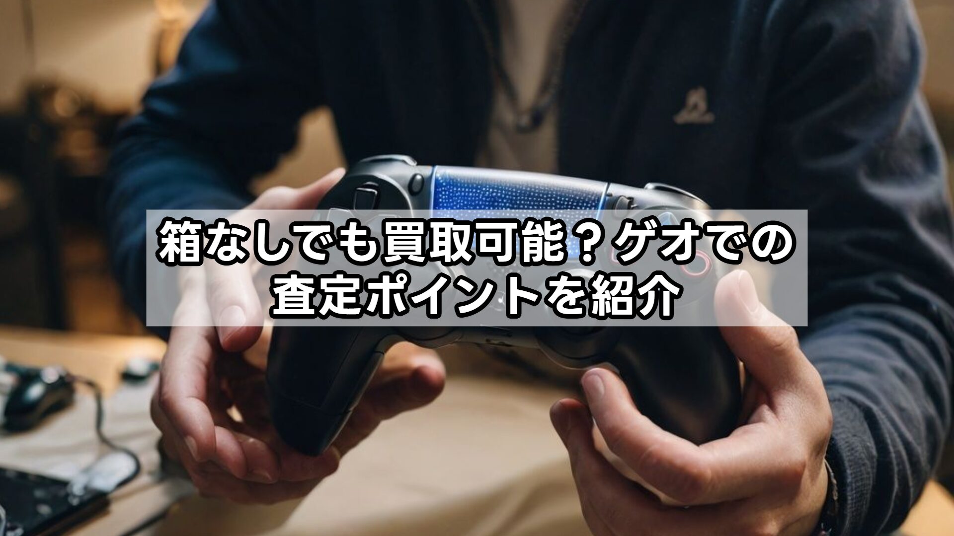 箱なしでも買取可能？ゲオでの査定ポイントを紹介