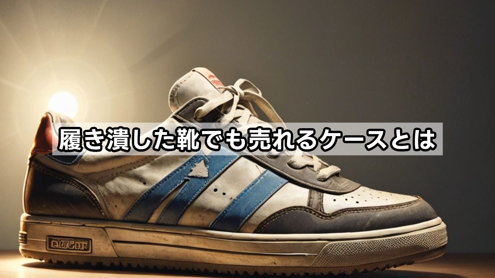 履き潰した靴でも売れるケースとは