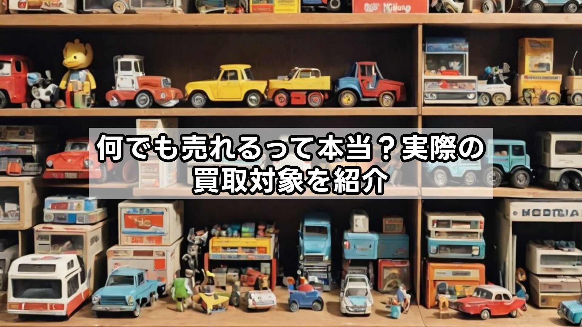 何でも売れるって本当？実際の買取対象を紹介