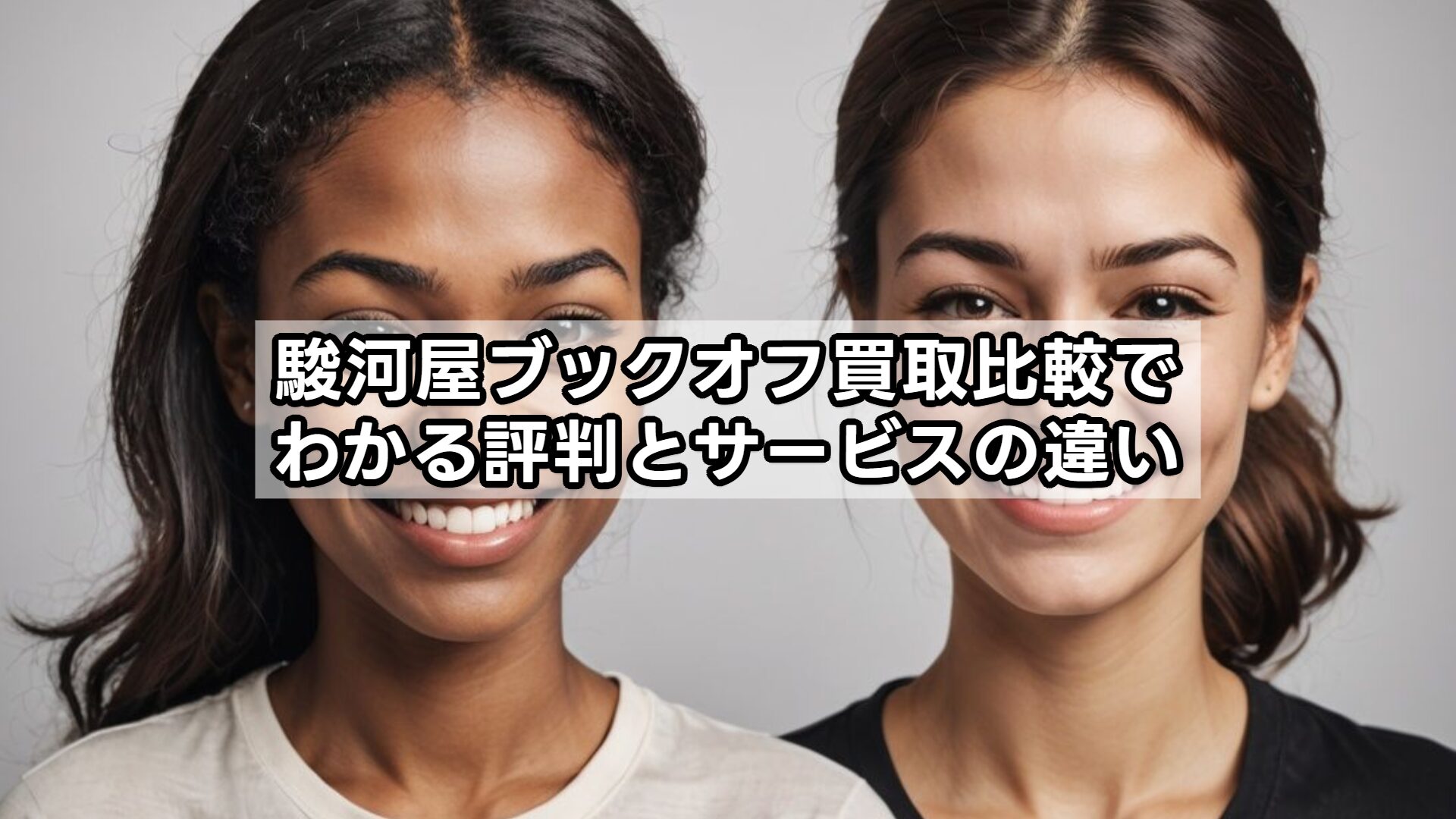 駿河屋ブックオフ買取比較でわかる評判とサービスの違い