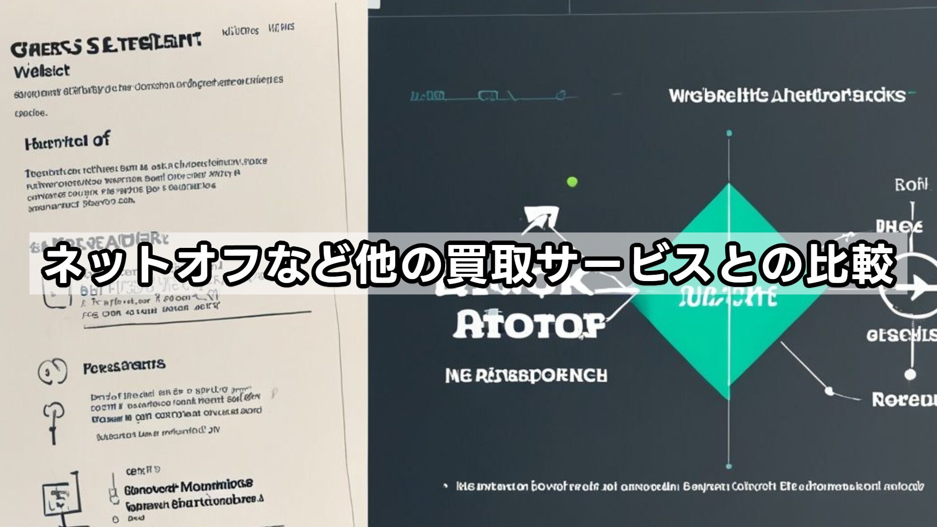 ネットオフなど他の買取サービスとの比較