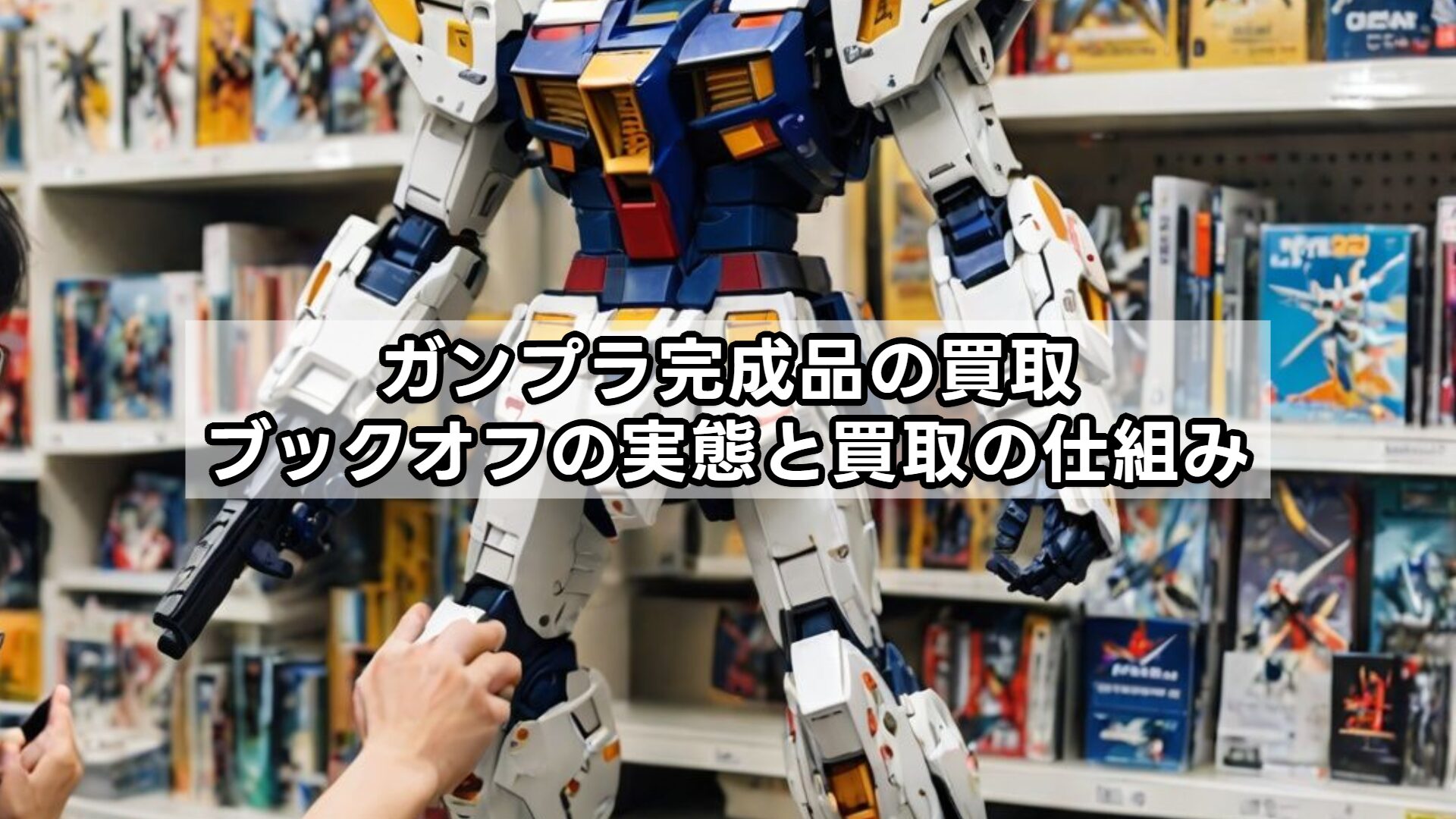 ガンプラ完成品の買取、ブックオフの実態と買取の仕組み