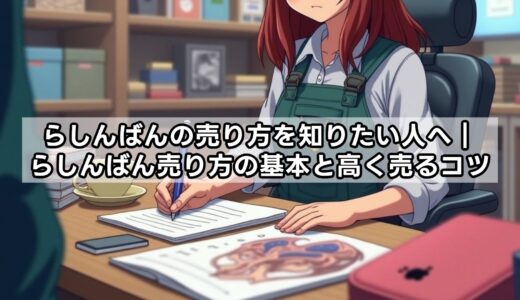 らしんばんの売り方を知りたい人へ｜らしんばん売り方の基本と高く売るコツ