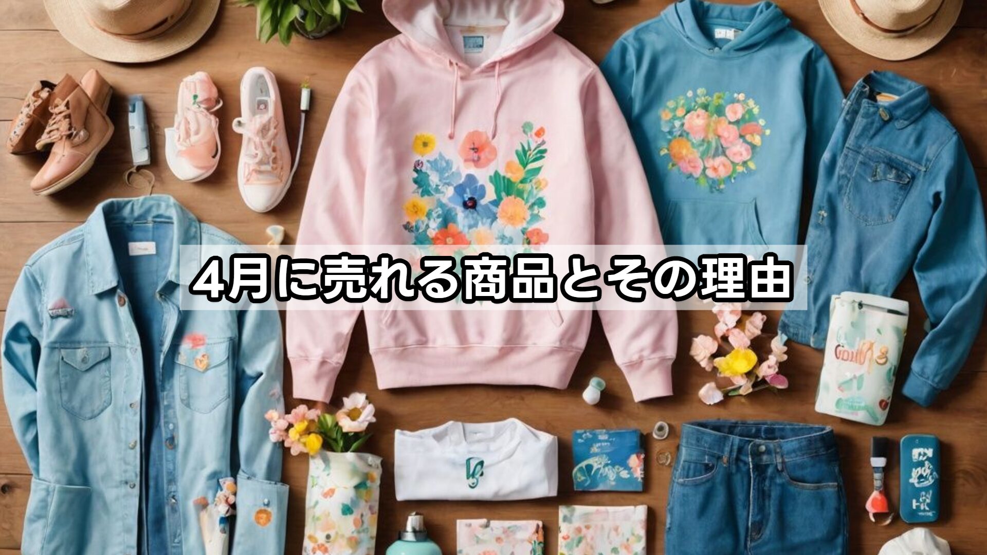 4月に売れる商品とその理由