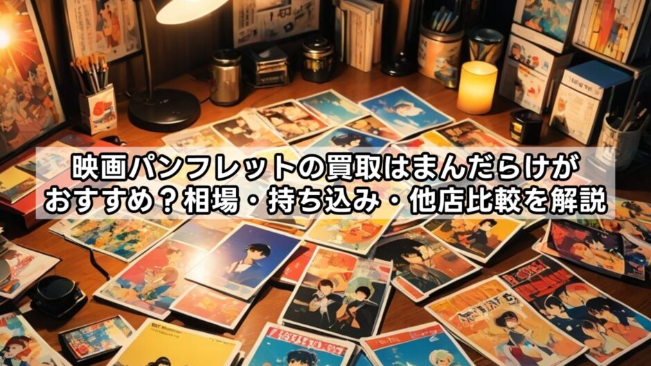 映画パンフレットの買取はまんだらけが おすすめ？相場・持ち込み・他店比較を解説