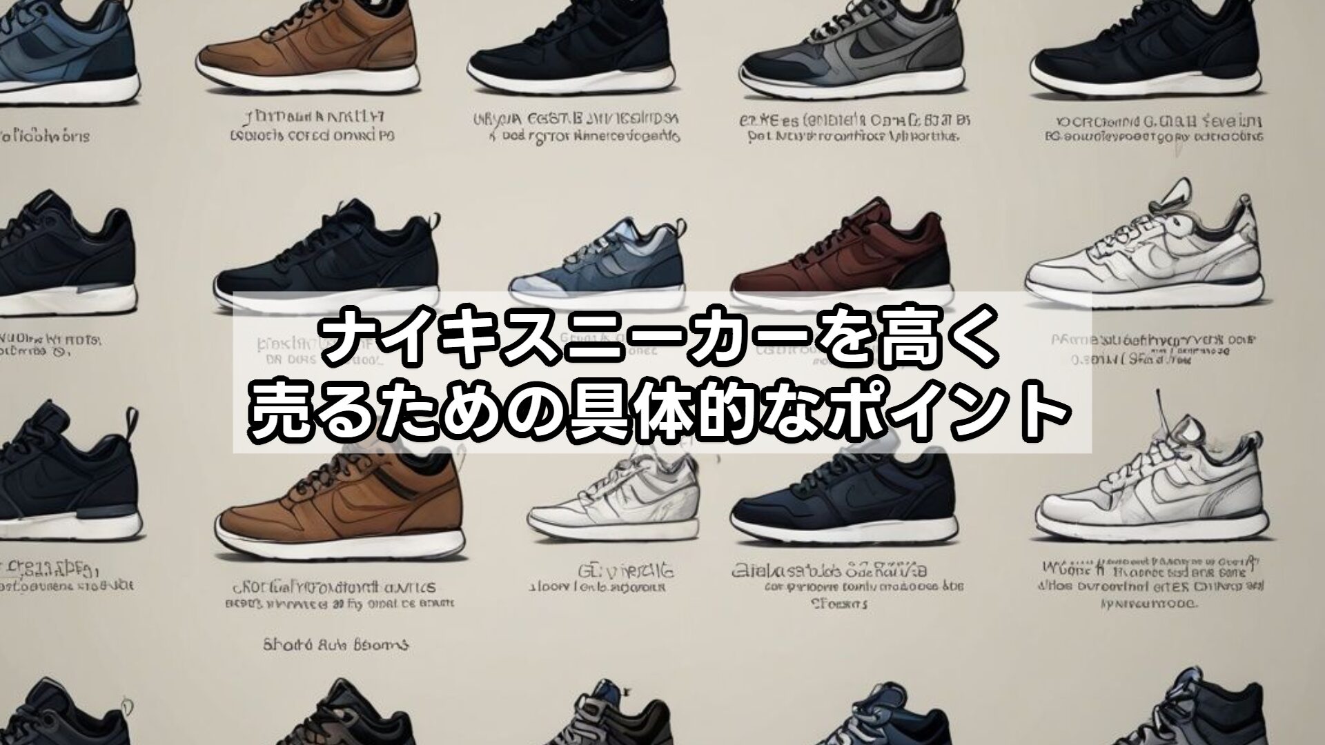 ナイキスニーカーを高く売るための具体的なポイント