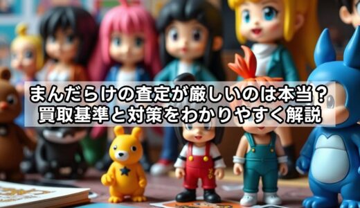 まんだらけの査定が厳しいのは本当？買取基準と対策をわかりやすく解説