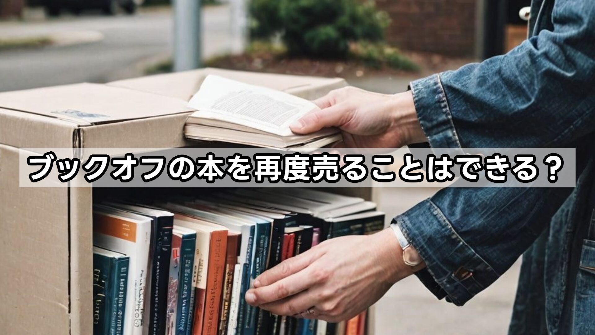 ブックオフの本を再度売ることはできる？