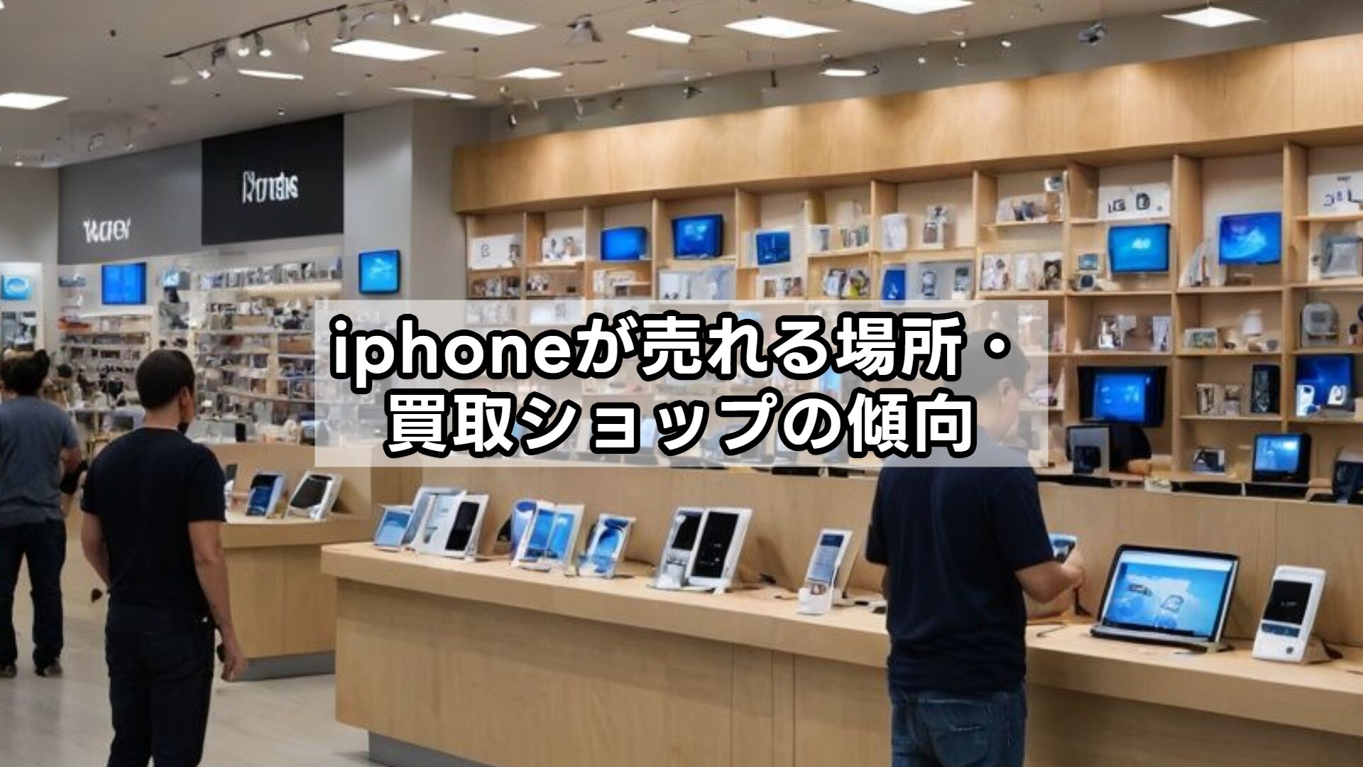 iphoneが売れる場所・買取ショップの傾向