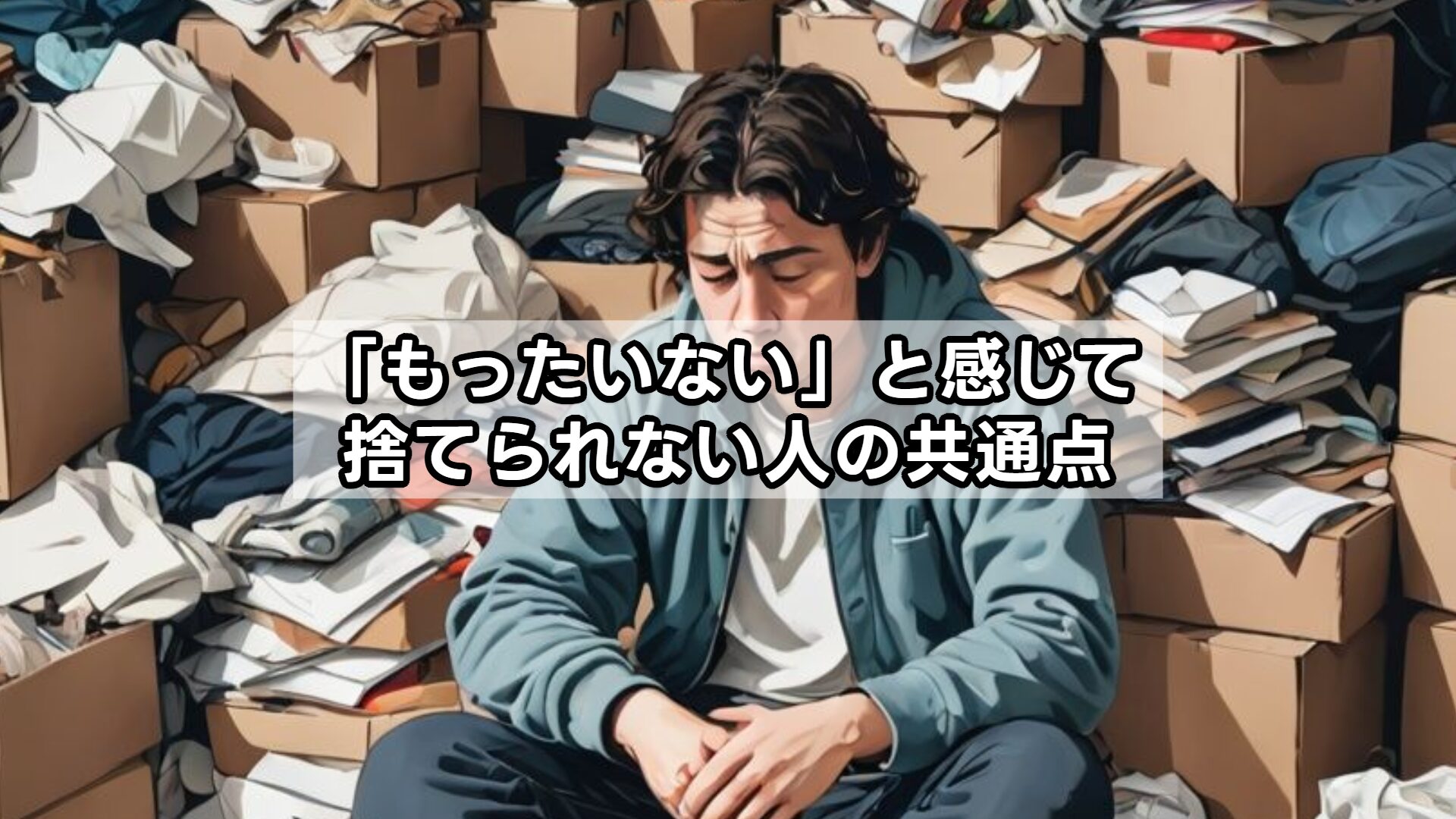 「もったいない」と感じて捨てられない人の共通点