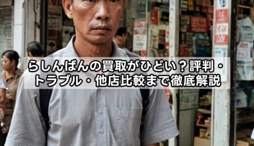 らしんばんの買取がひどい？評判・トラブル・他店比較まで徹底解説