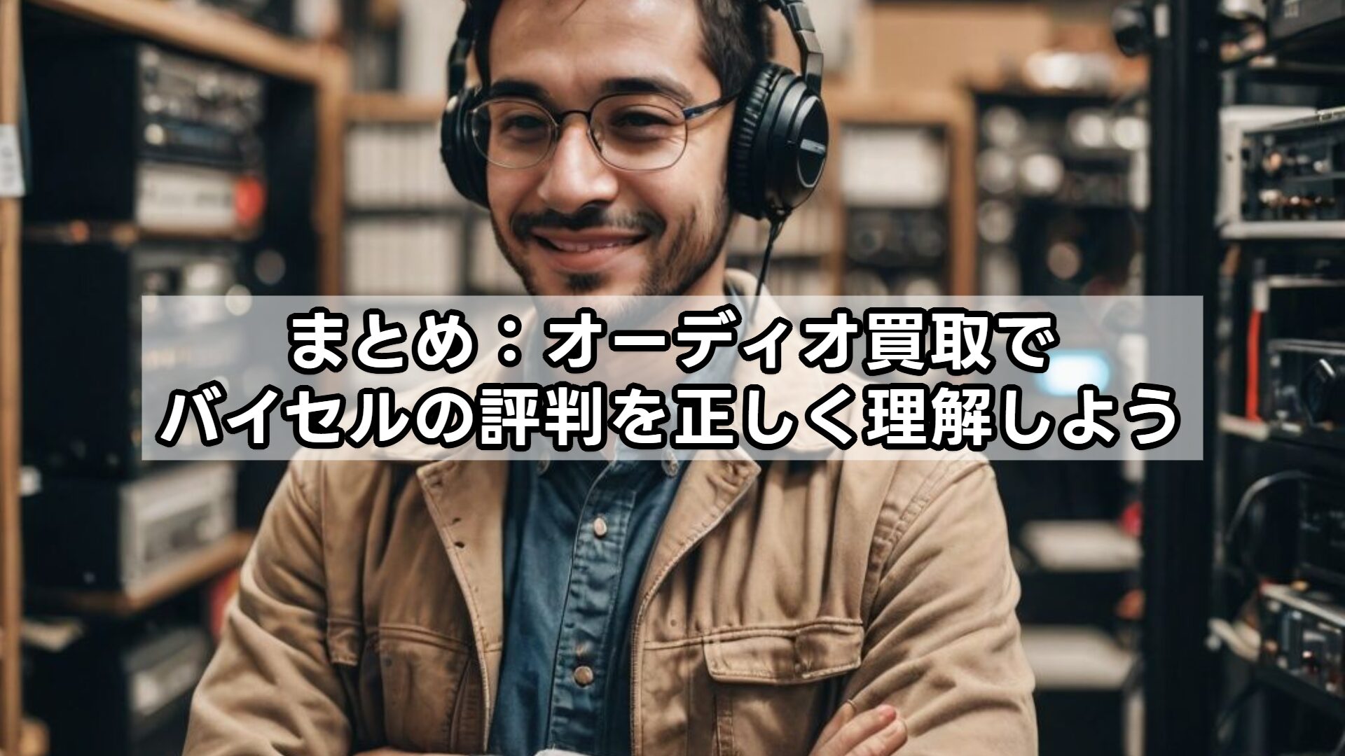 まとめ:オーディオ買取でバイセルの評判を正しく理解しよう