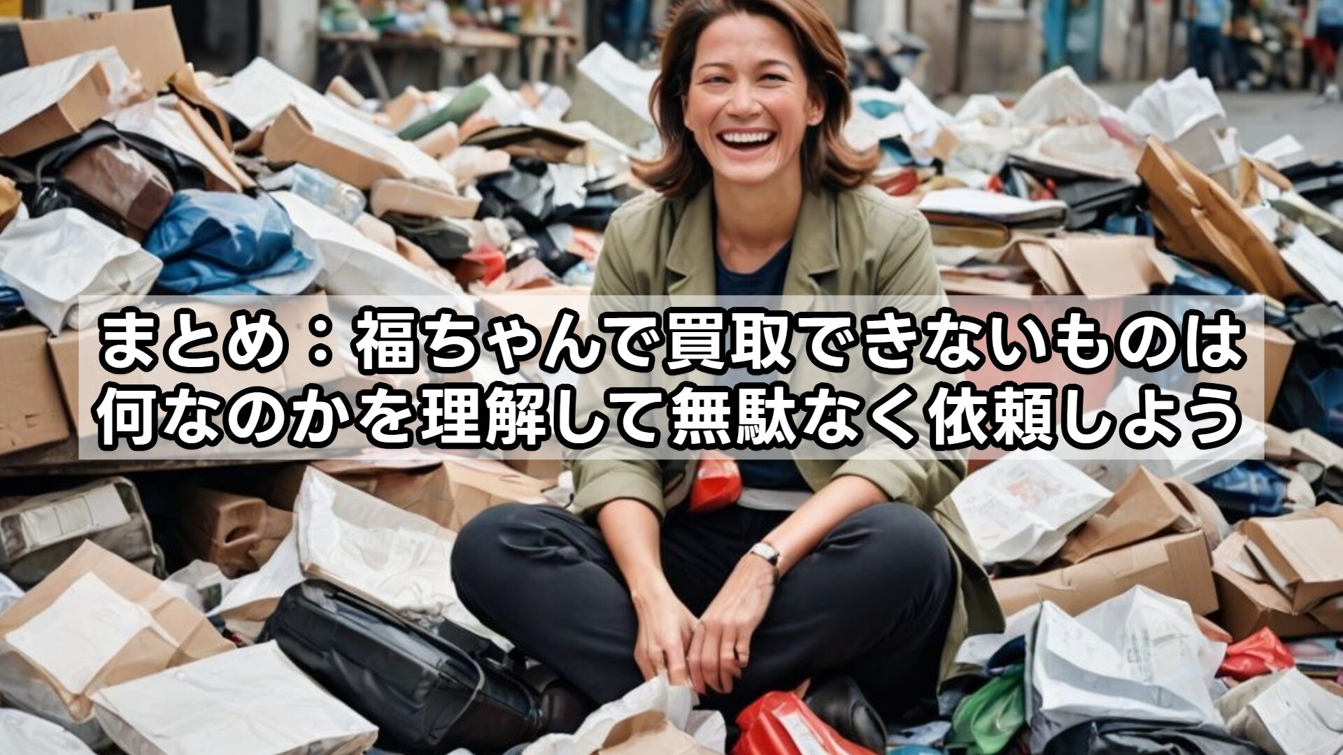 まとめ：福ちゃんで買取できないものは何なのかを理解して無駄なく依頼しよう