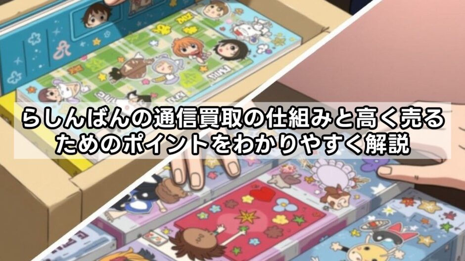 らしんばんの通信買取の仕組みと高く売るためのポイントをわかりやすく解説