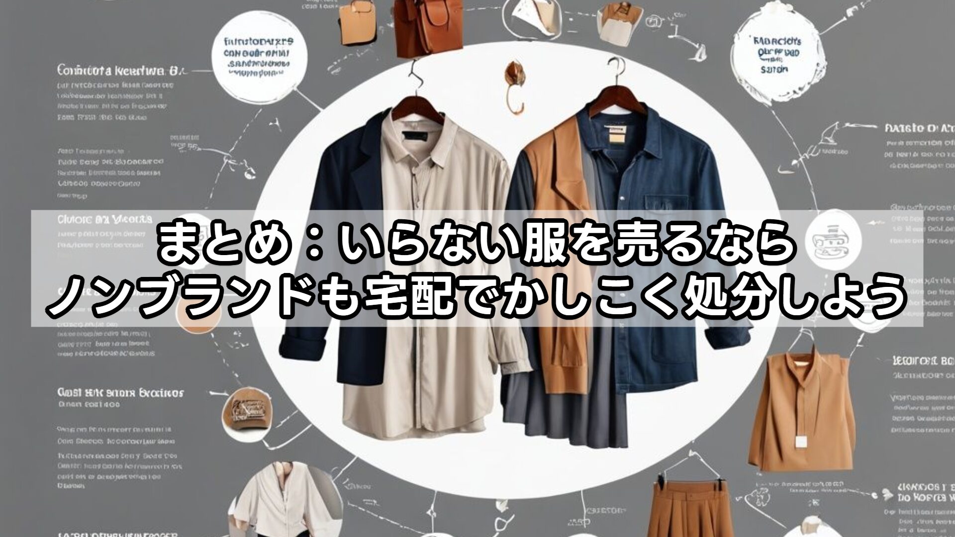 まとめ:いらない服を売るならノンブランドも宅配でかしこく処分しよう