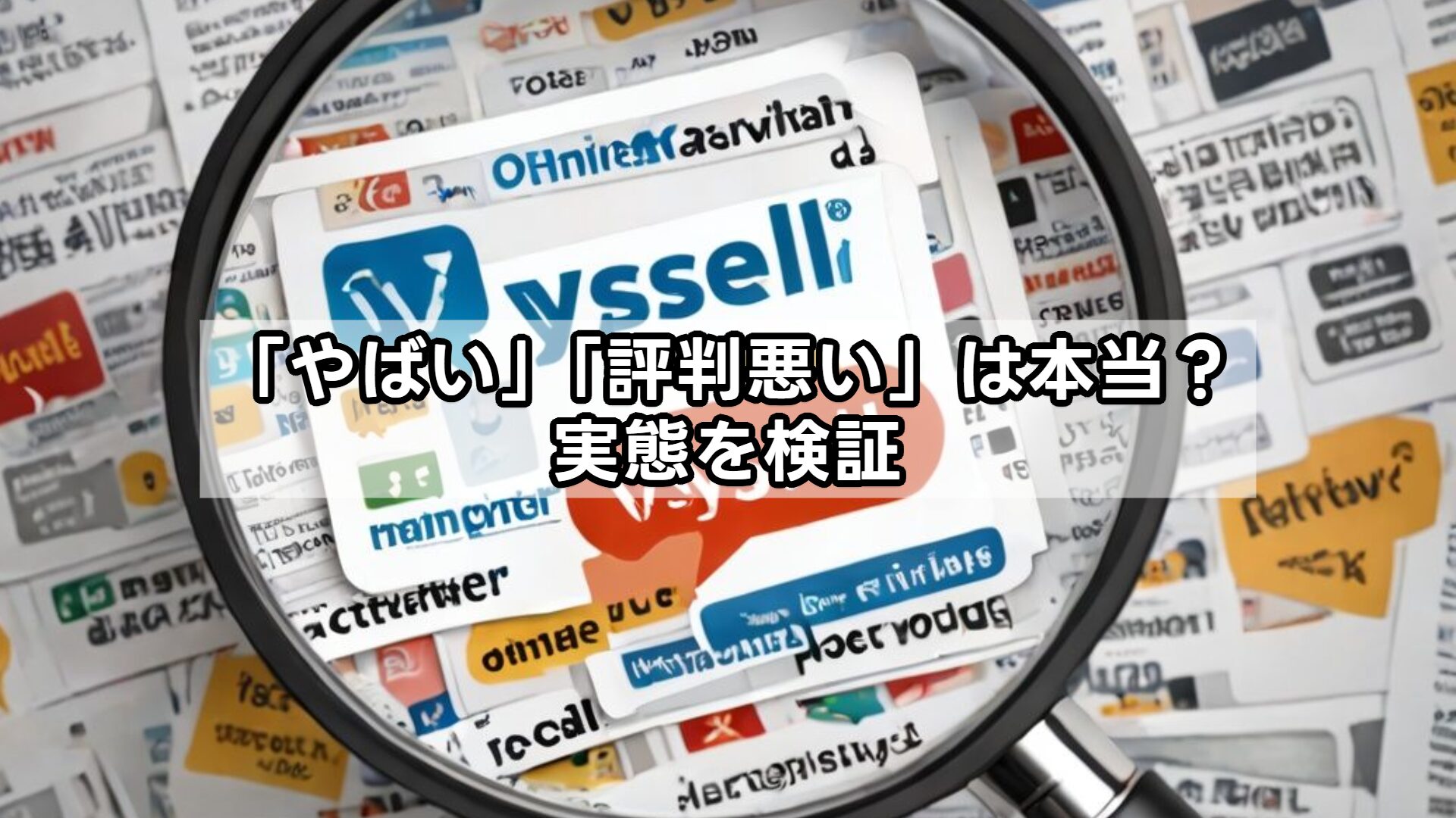 「やばい」「評判悪い」は本当?実態を検証