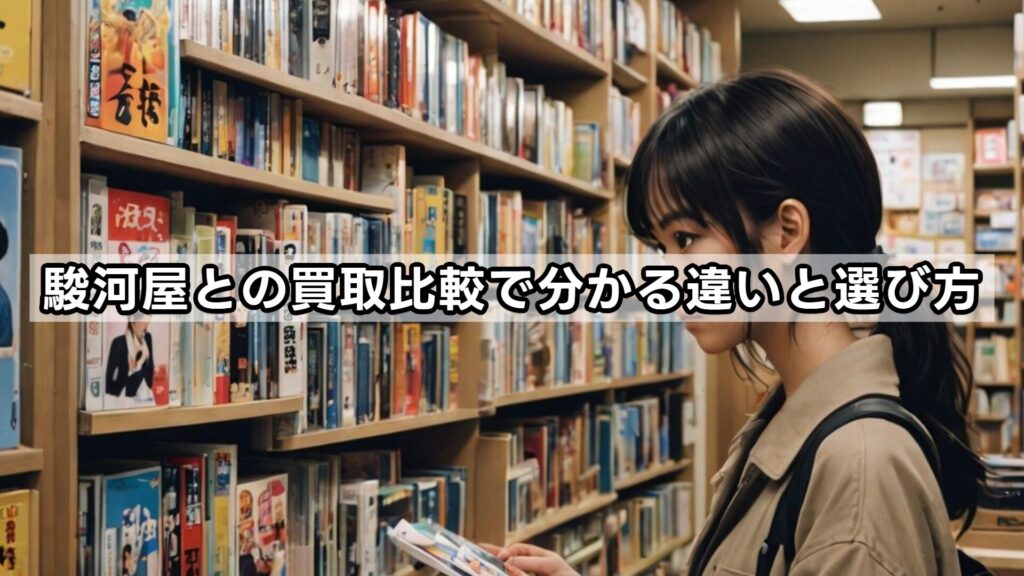 駿河屋との買取比較で分かる違いと選び方