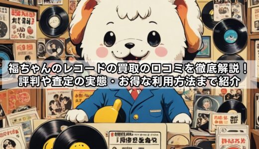 福ちゃんのレコードの買取の口コミを徹底解説！評判や査定の実態・お得な利用方法まで紹介