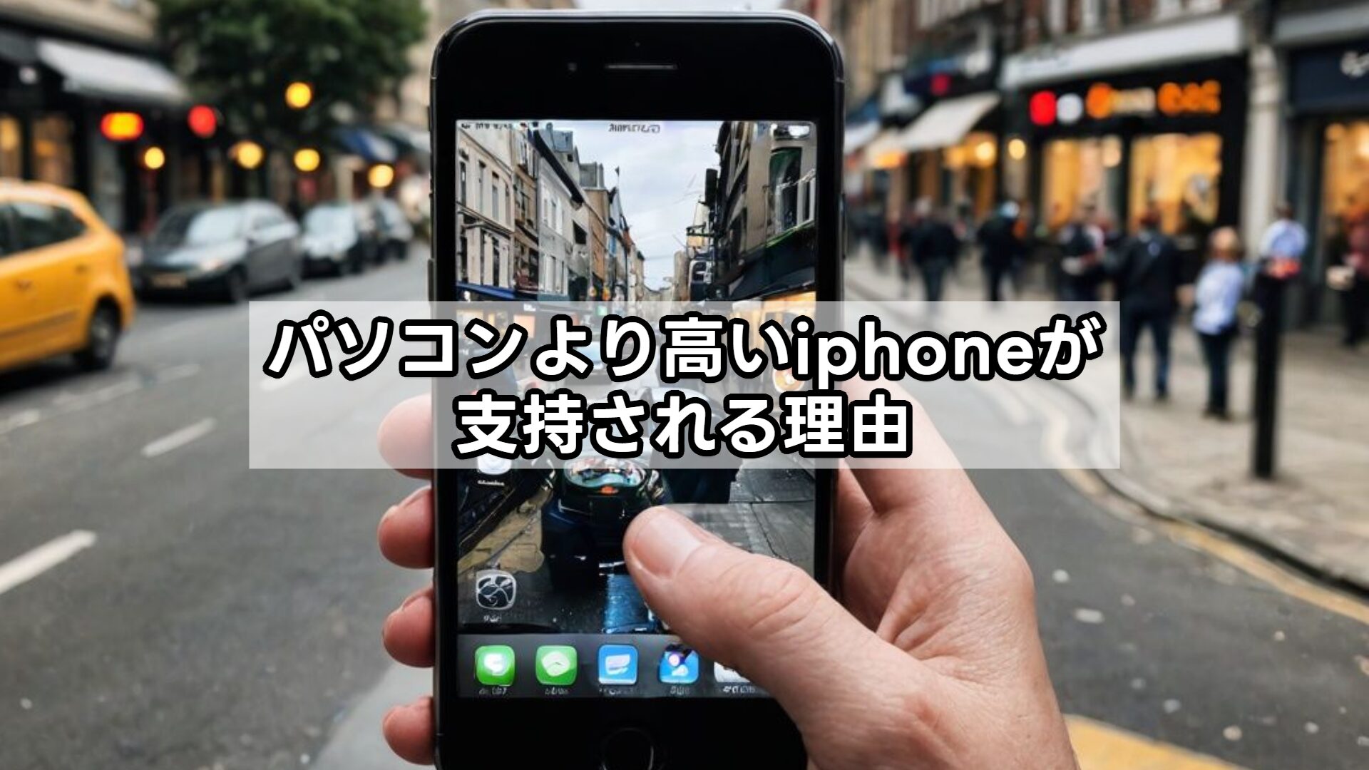 パソコンより高いiphoneが支持される理由