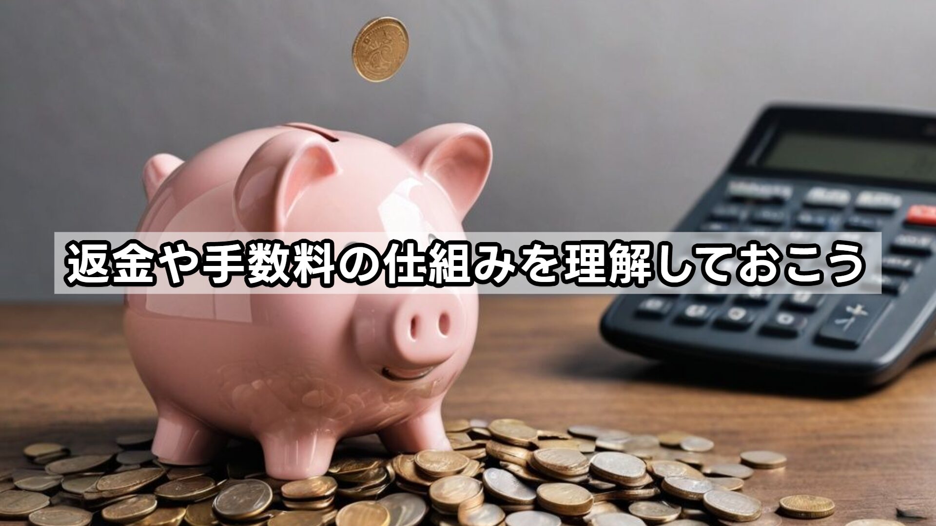 返金や手数料の仕組みを理解しておこう